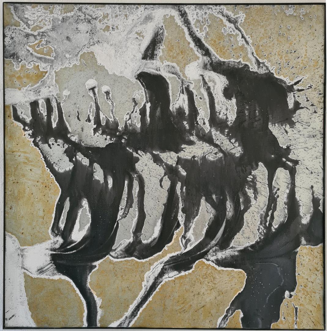 Gerda Jacobs -  Just Breathe - 100x100cm - 2021